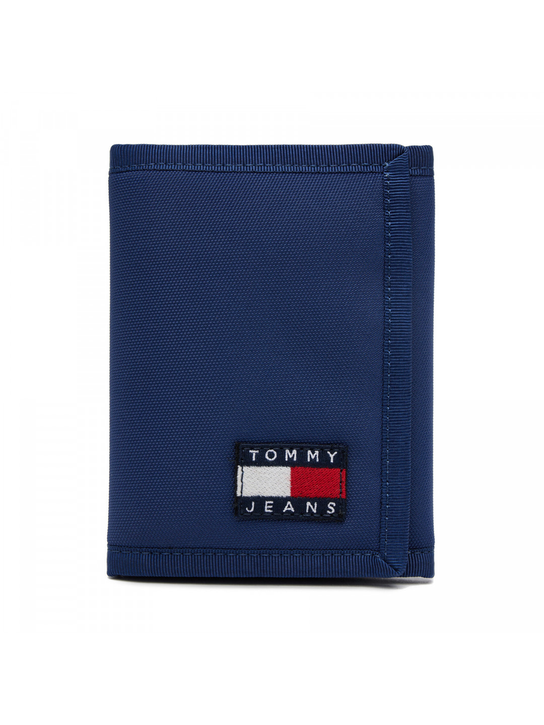 Malá pánská peněženka Tommy Jeans Tjm Ess Daily Nylon Tri Wallet AM0AM13269 Tmavomodrá